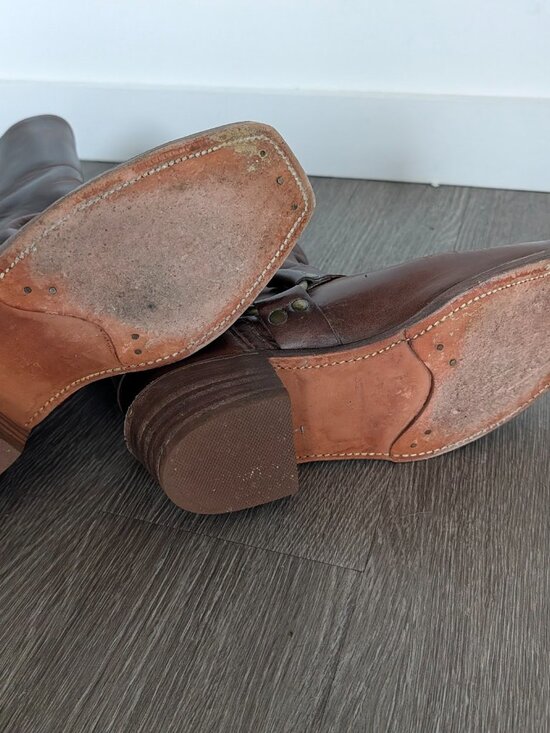 Frye Harness 2225 Oxblood Boots Mens Size 10D main image 6